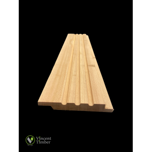 19mm x 142mm Canadian Douglas Fir 85/15 Grade Horizontal Half Lap Cladding KD